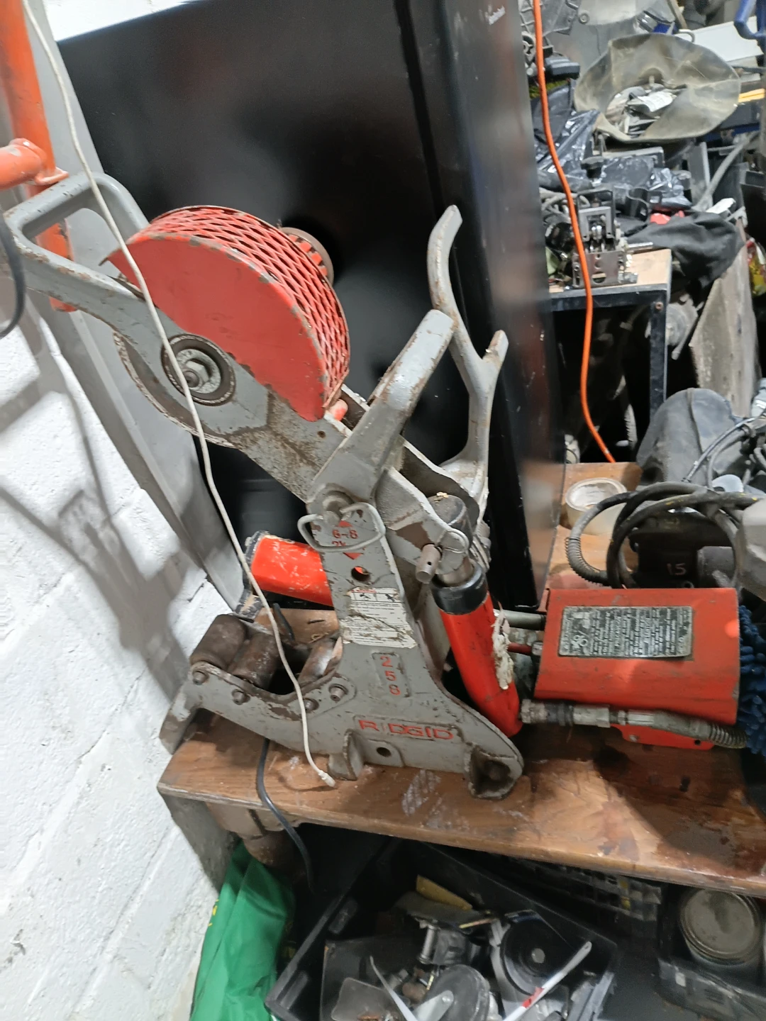 Ridgid Pipe Cutter and Delta Drill Press