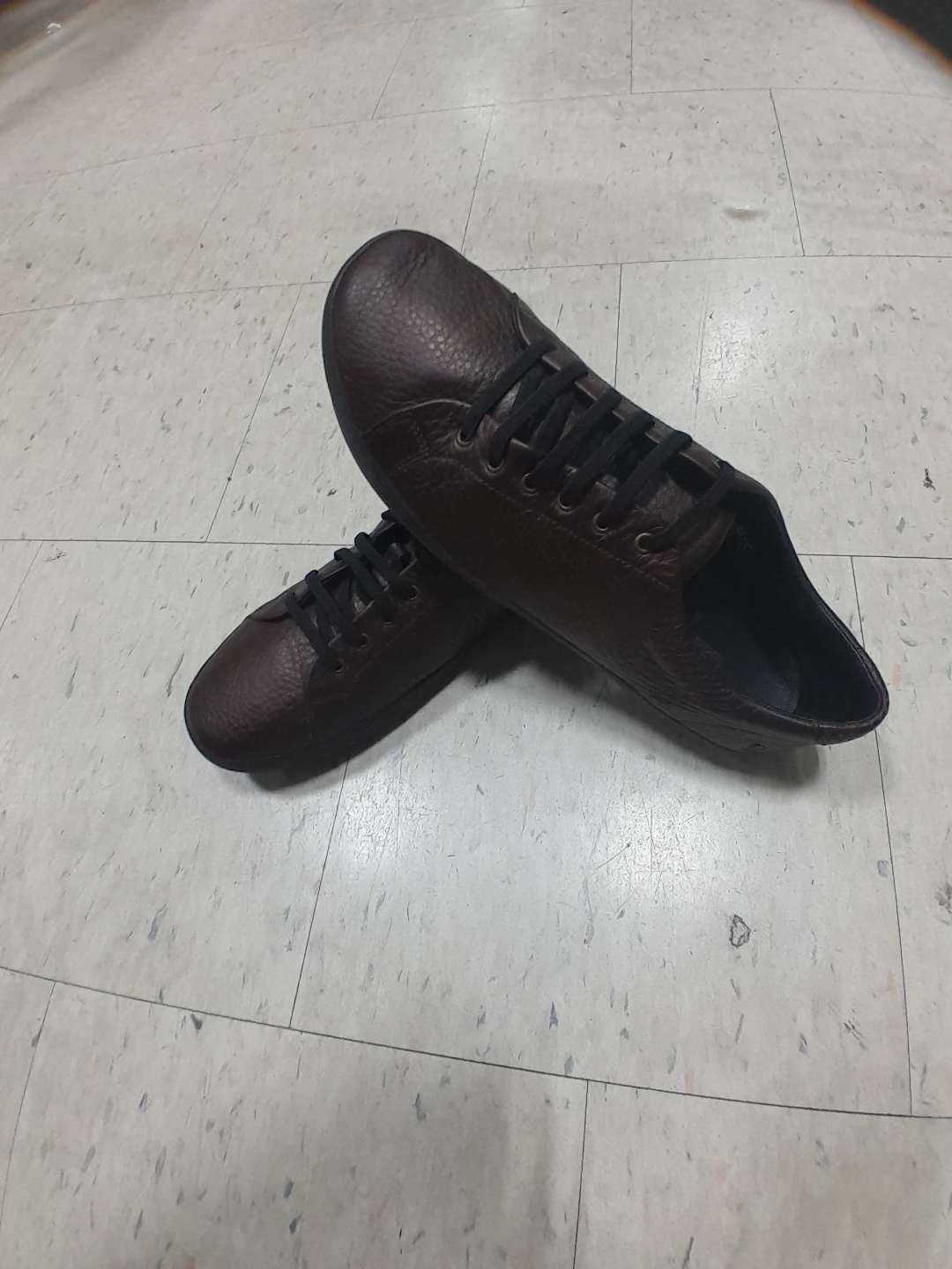 Original Bramfords Brown Leather Sneakers Men's Size 15 - photo 4