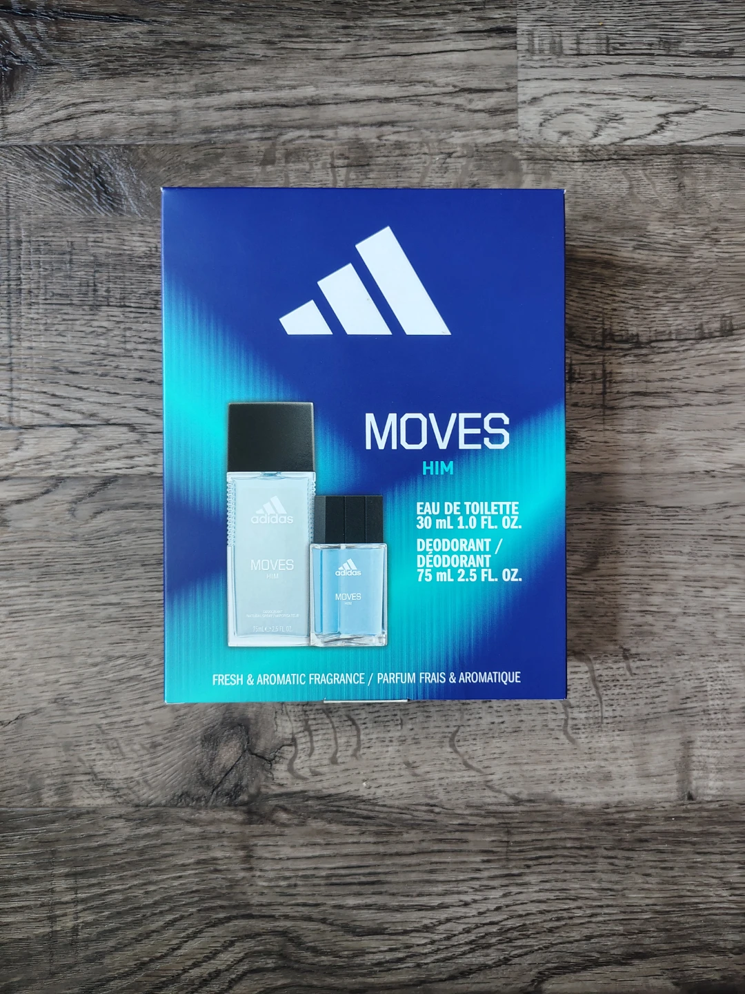 New Adidas Men fragrance gift set
