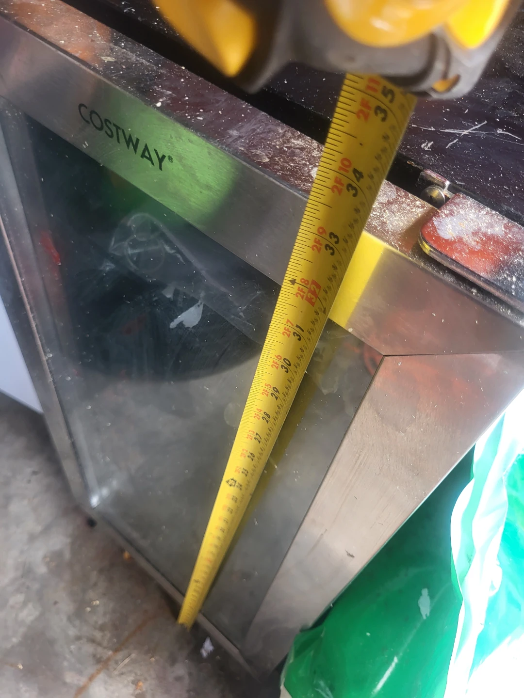 Costway Wine & Beverage Cooler , not cooling - photo 5