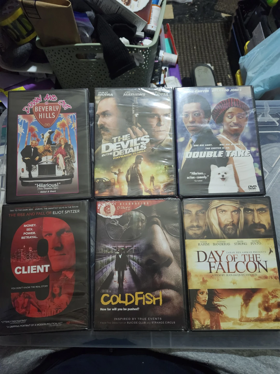 DVD Movie Bundle: Down and Out in Beverly Hills, The Devil's