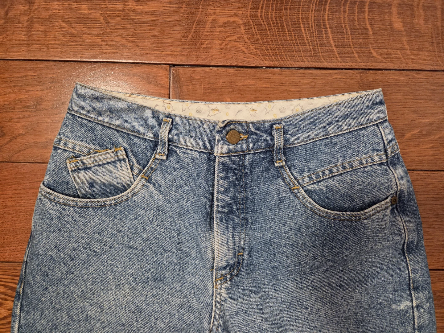 Lee Riders Acid Wash Denim Capri Jeans - photo 5