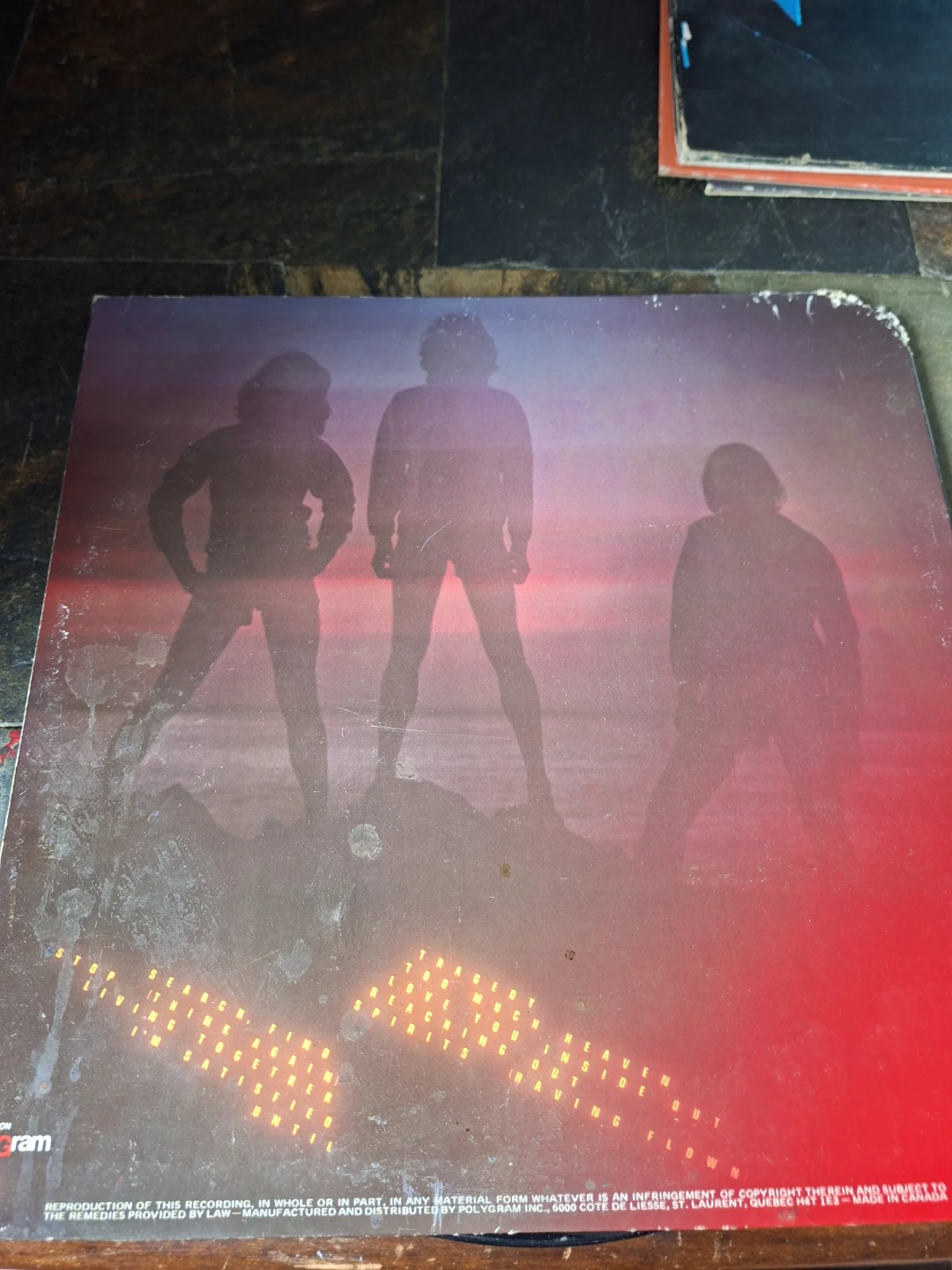 Bee Gees Spirits Having Flown Vinyl Record - photo 2