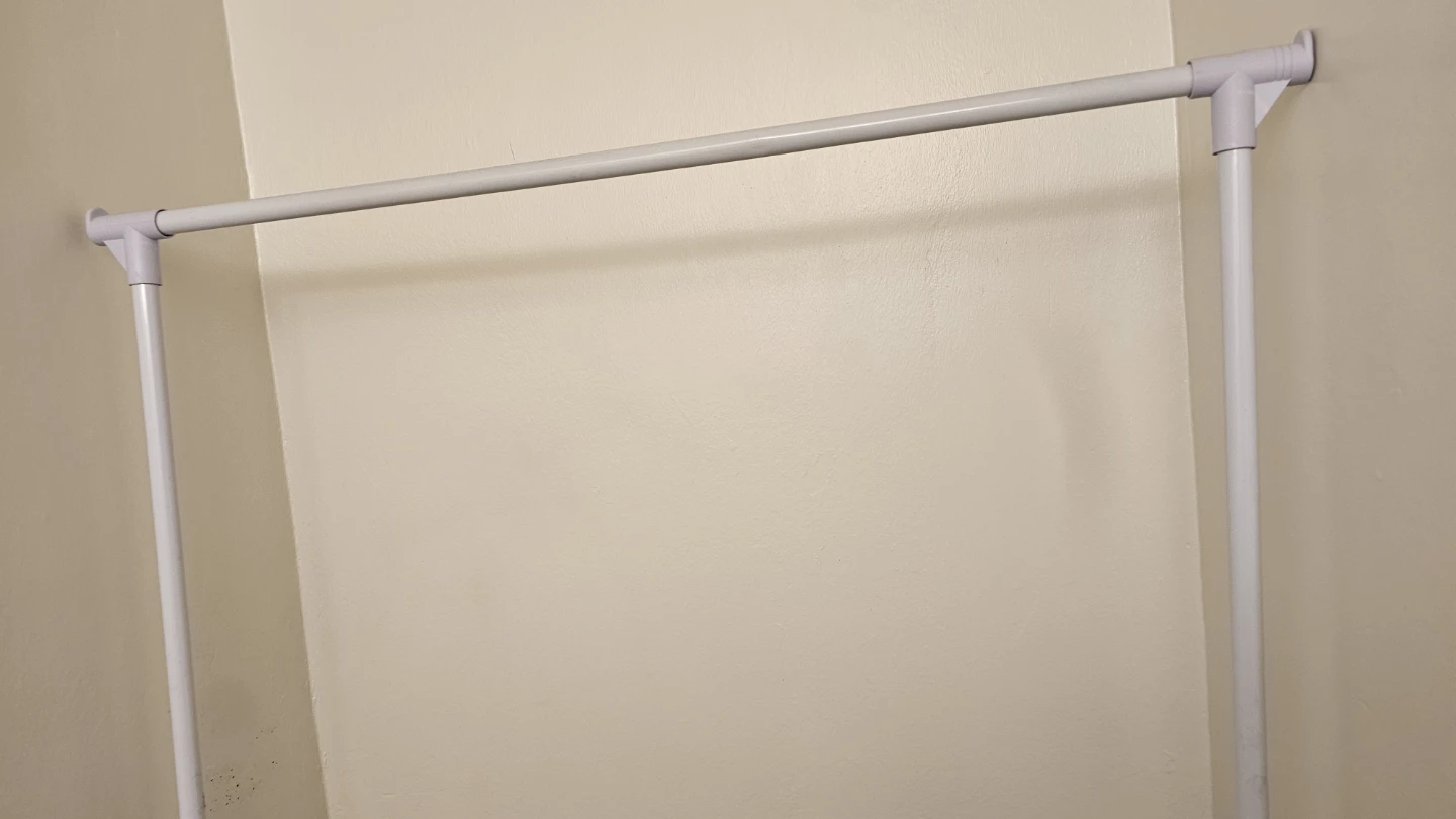 White Clothes Rack - photo 3