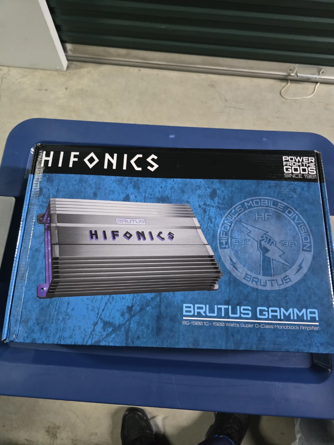 Hifonics Brutus Gamma BG-1900.10 1900W Amplifier