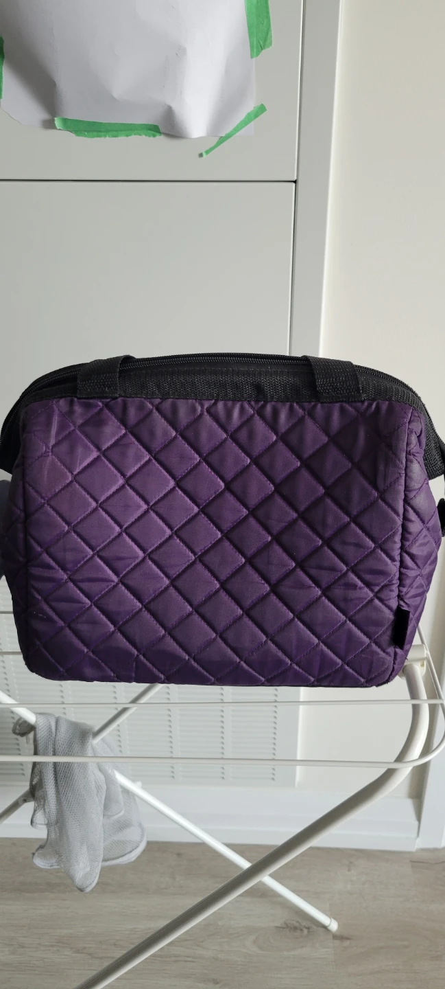 Purple Quilted Lunch Bag - photo 2