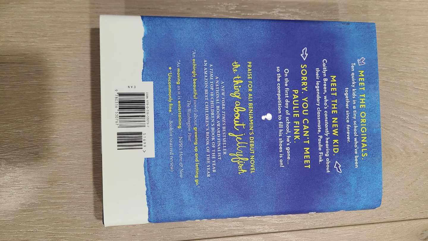 The Next Great Paulie Fink by Ali Benjamin - Hardcover - photo 3
