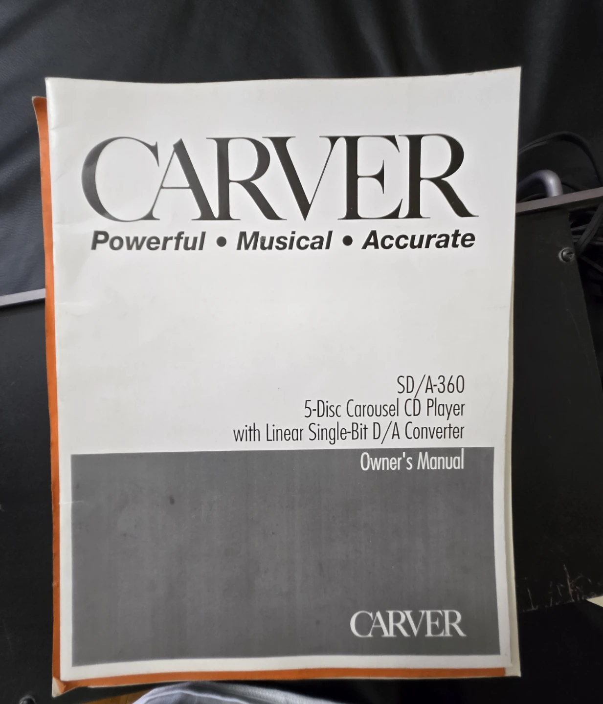 Carver C-1 Sonic Holography Preamplifier - photo 3
