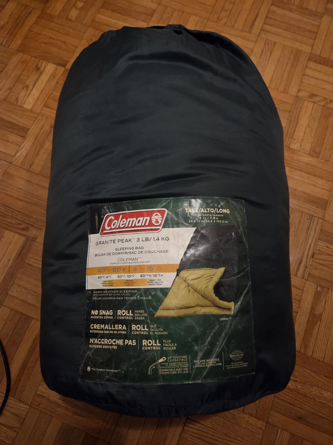 Coleman Sleeping Bag $10