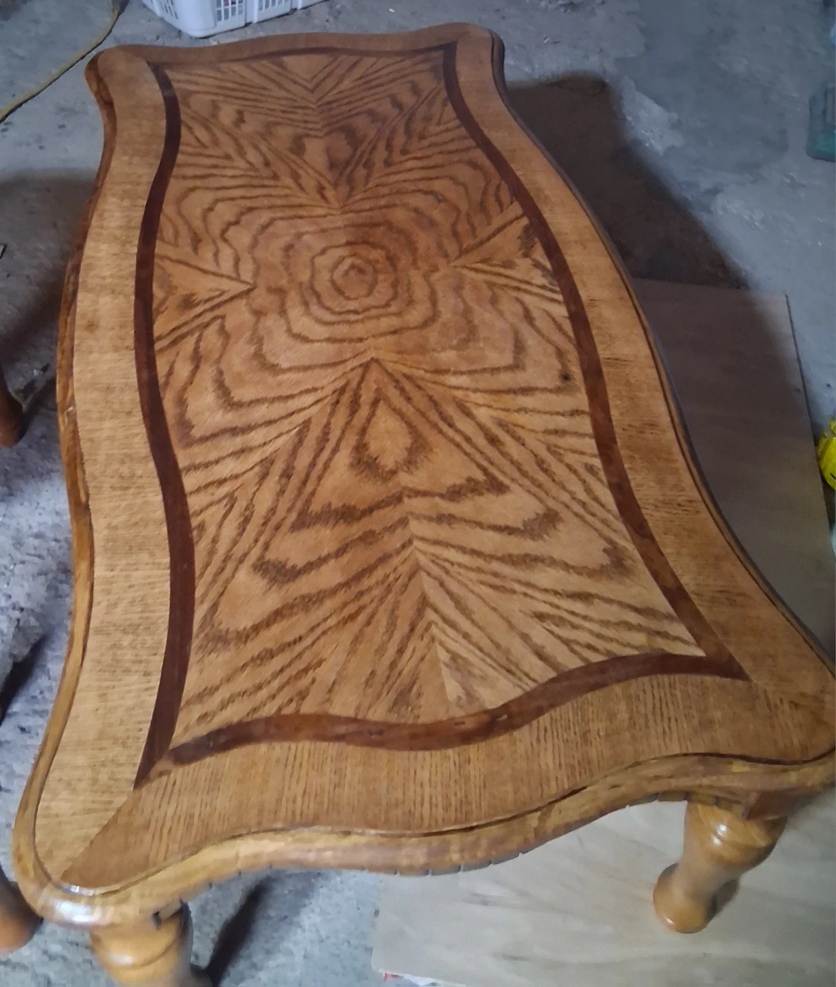 Wooden Coffee Table and End Tables Set - photo 3