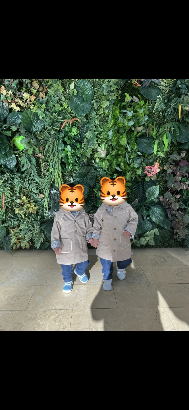 Toddler Trench Coats with Plaid Vest Set - photo 3