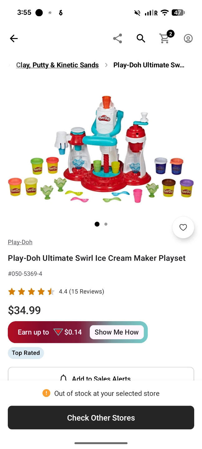 Play-Doh Ultimate Swirl Ice Cream Maker Playset - photo 4