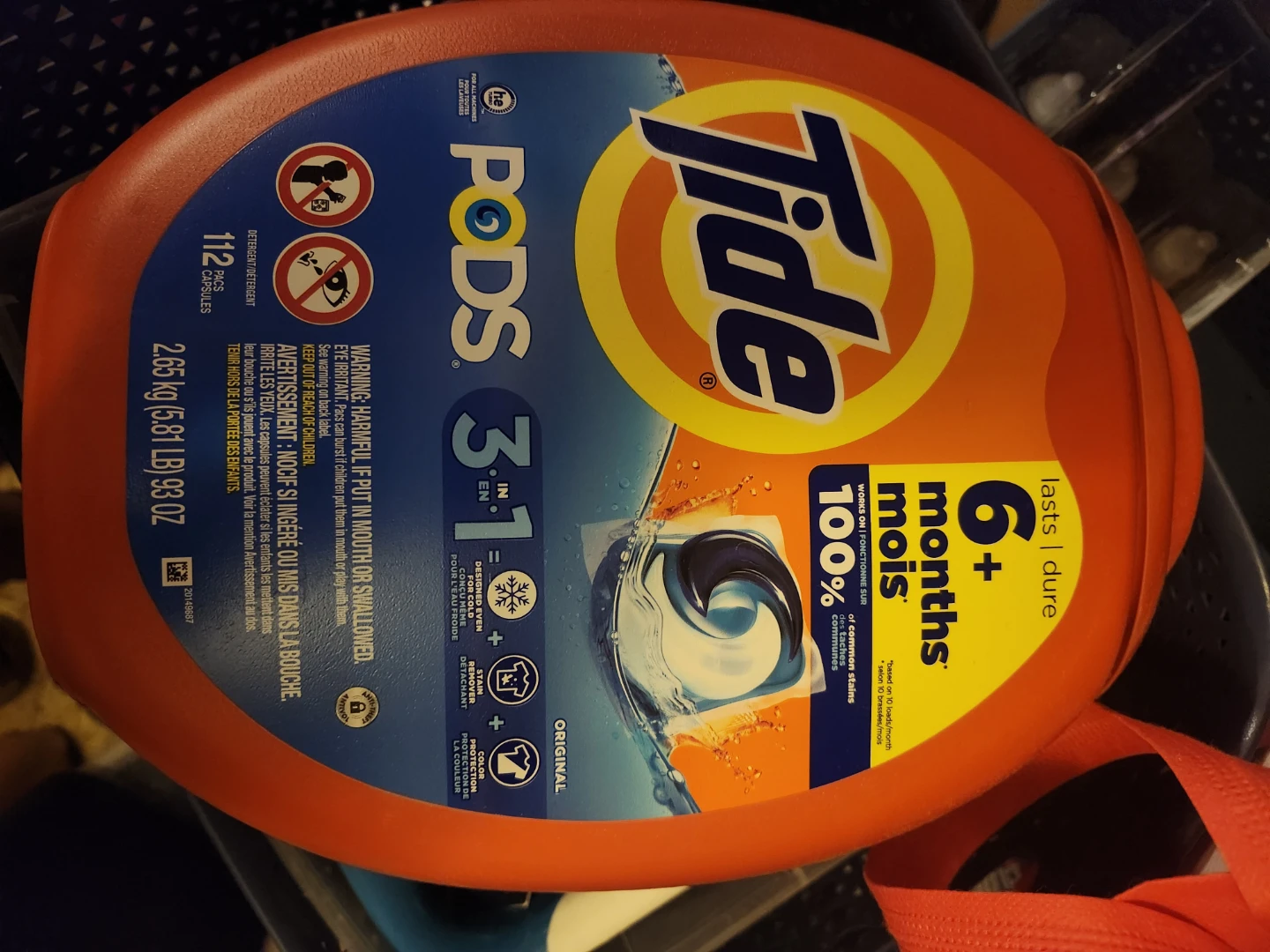 Tide PODS Original Liquid Laundry Detergent, 112 Count