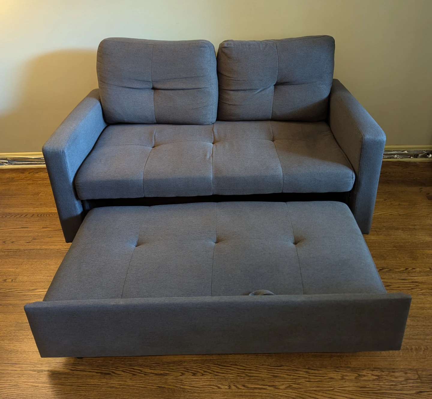 Grey Loveseat Sofa Bed
