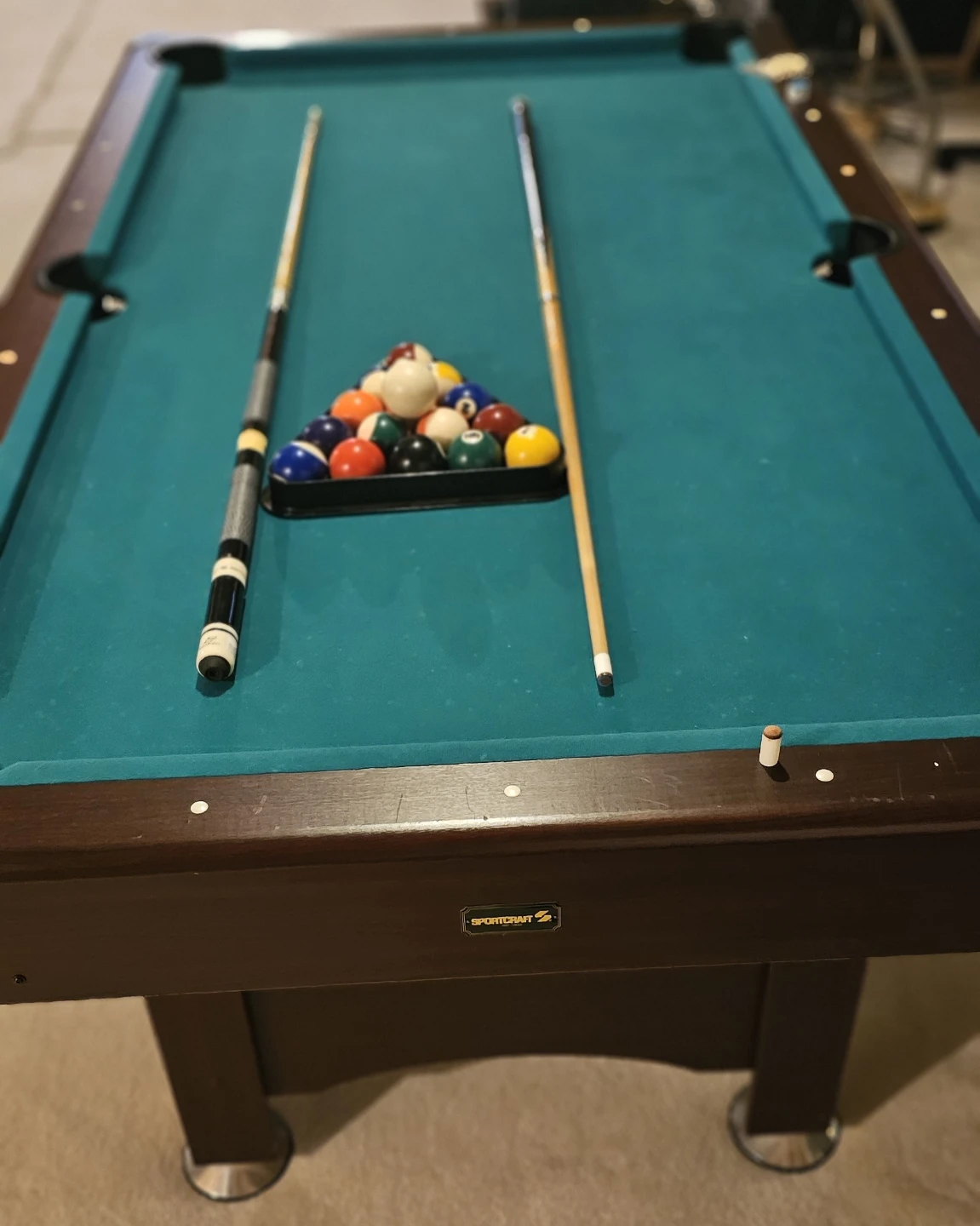 Sportcraft Pool Table with Accessories - photo 3