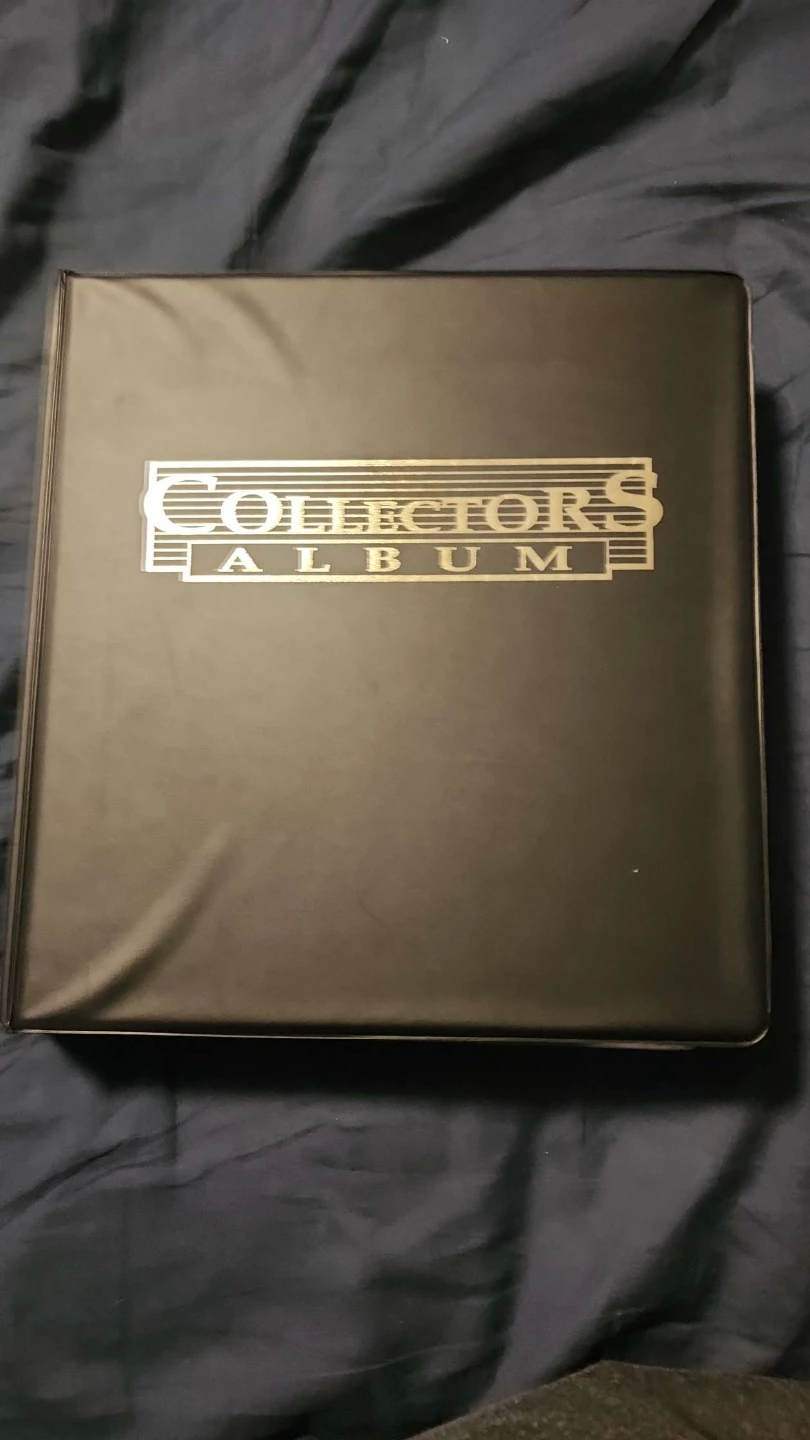 Black Collectors Album for Cards baseball