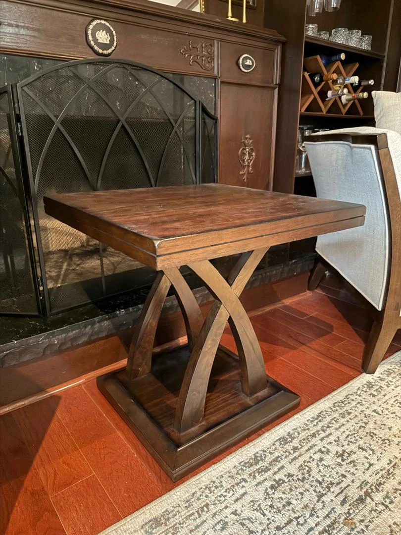 Wooden End Table