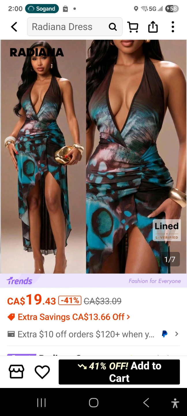 Beautiful new sexy party dress - photo 2