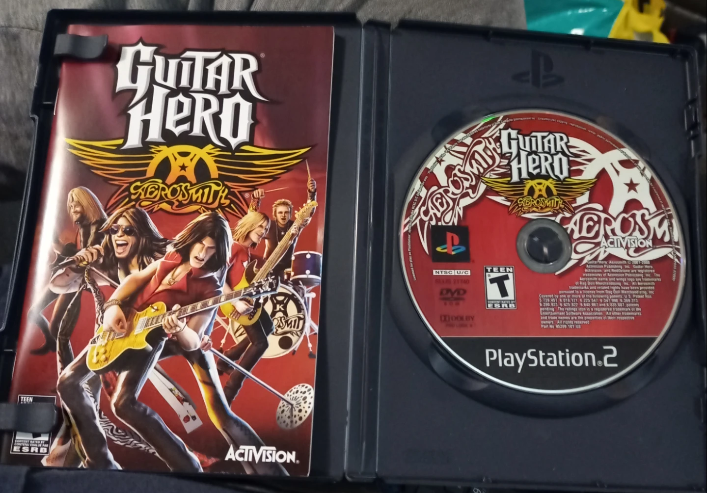 Play Station 2 Guitar Hero - No Scratches - photo 2