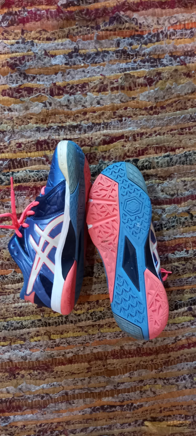 Asics Blue Running Shoes