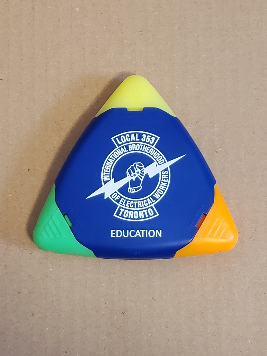 IBEW Local 353 Toronto Tri-Colour Highlighter