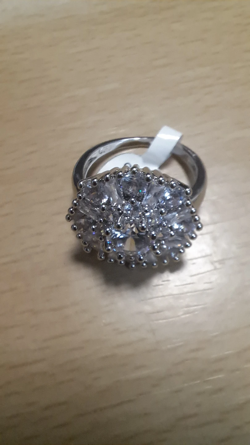 Sparkly Cocktail Ring - Size 11 - photo 2