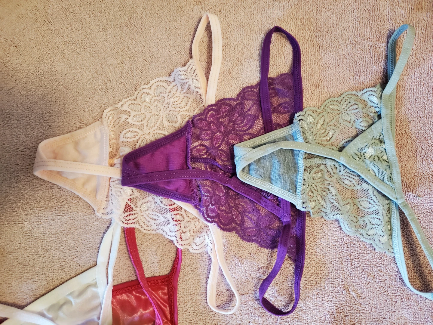 Assorted 8 Pair Women's Thong Underwear Set...New - photo 2