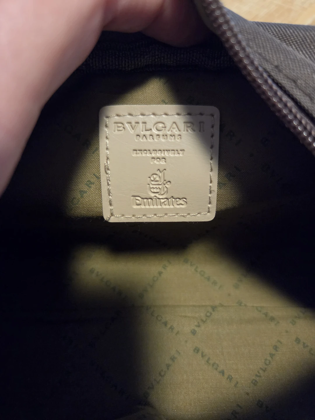 BVLGARI Parfums Emirates Travel Pouch - photo 4