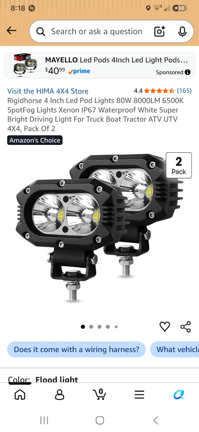 Pair of LED Spotlights - photo 2