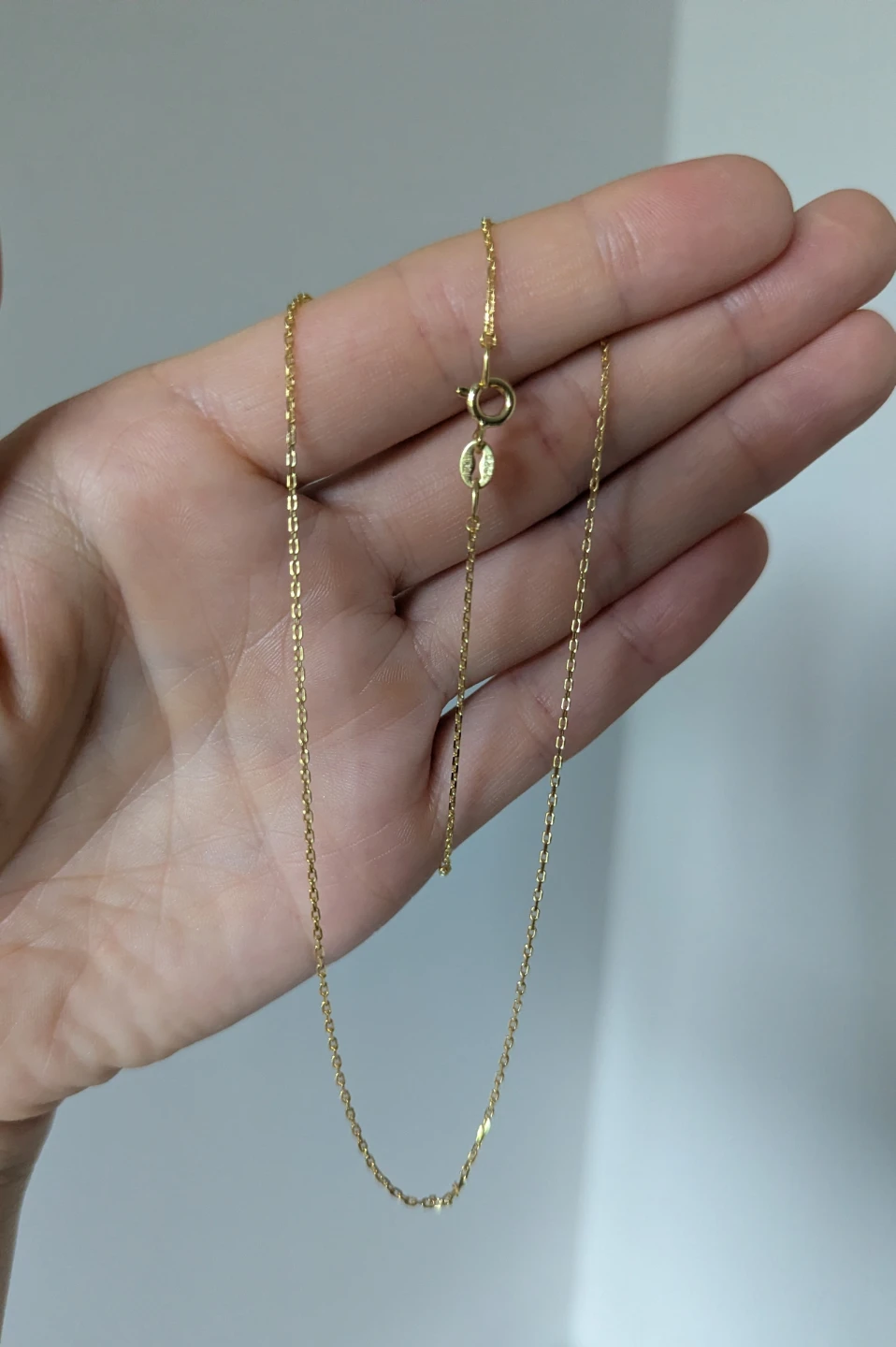 18k Gold over 925 Sterling Silver Chain Necklace - photo 2
