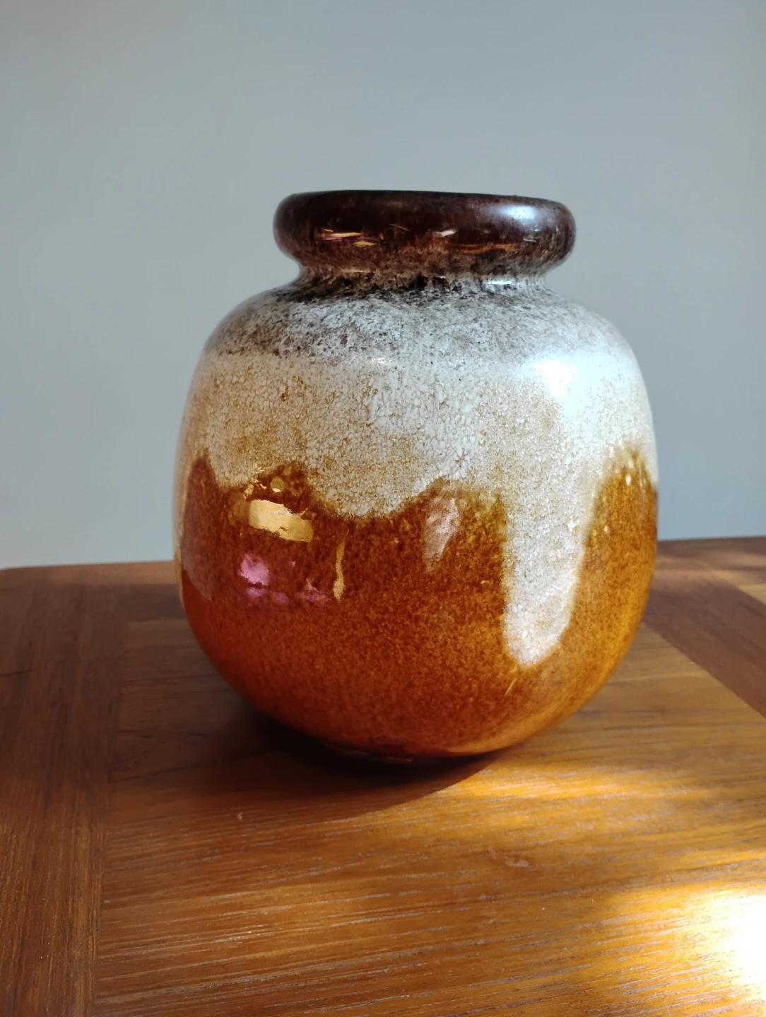 Retro Drip Glaze Ceramic Vase - photo 3