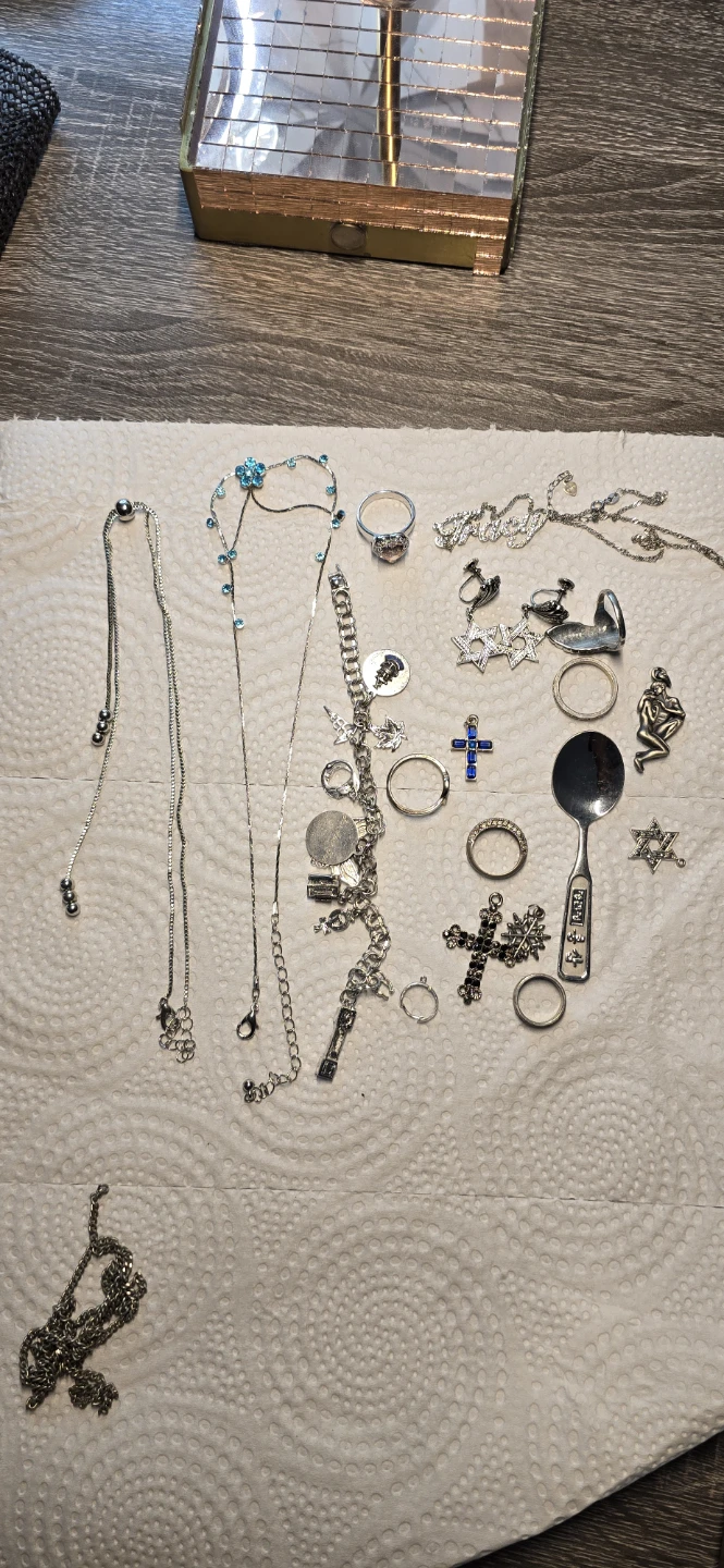 silver jewelry