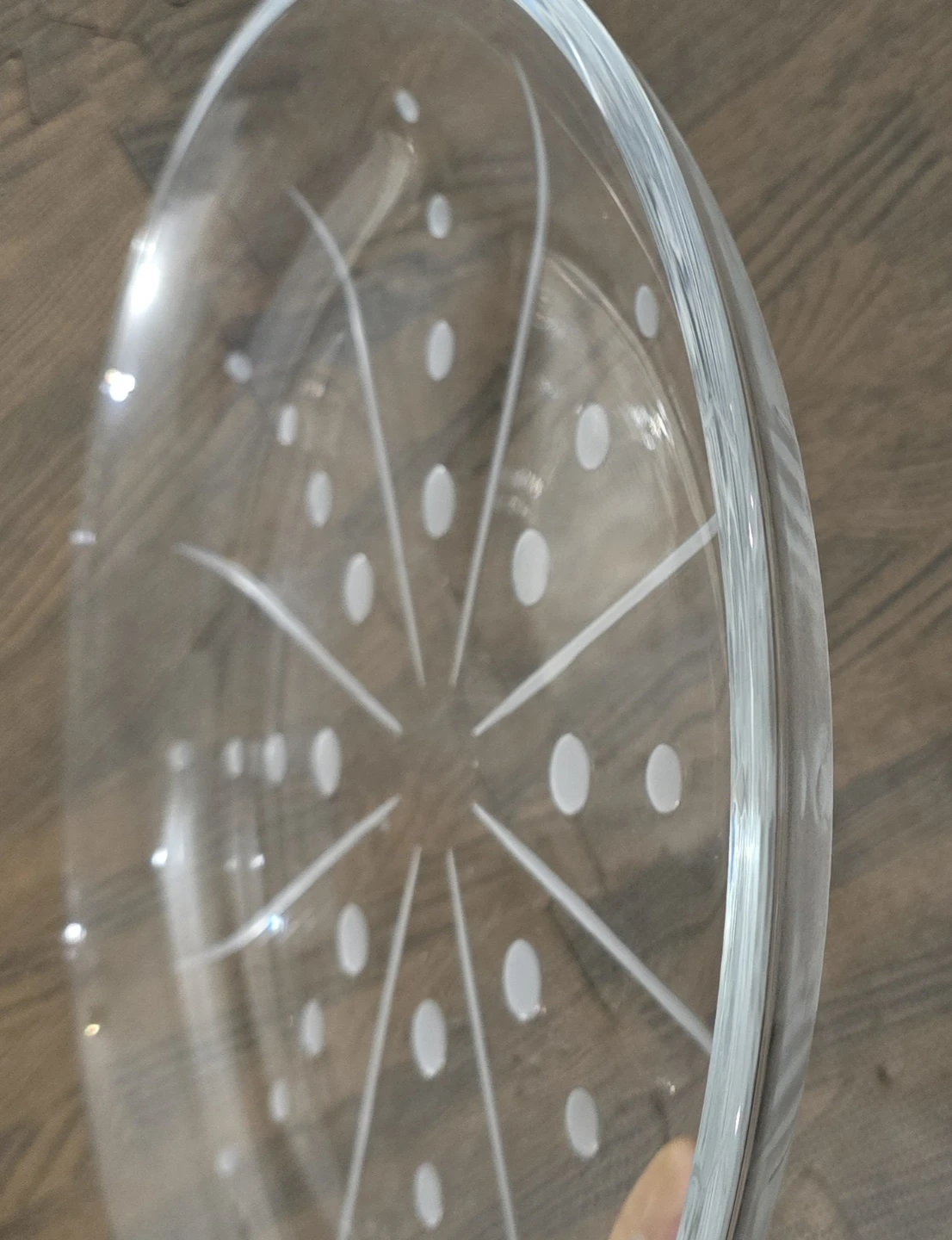 Mikasa Cheers Glass Serving Dish Platter - photo 3
