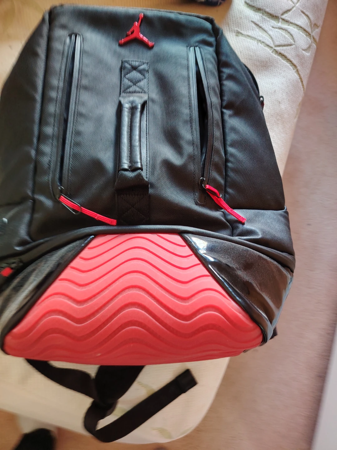 Jordan Black Red Backpack - photo 2