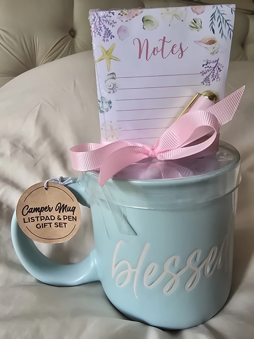 Éccolo "Blessed" Mug Listpad & Pen Gift Set - photo 2
