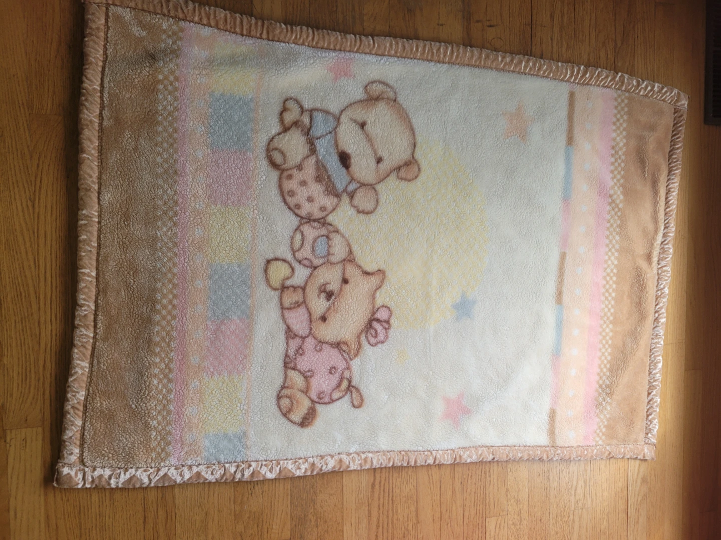 Mian Mian Baby Blanket with Bears