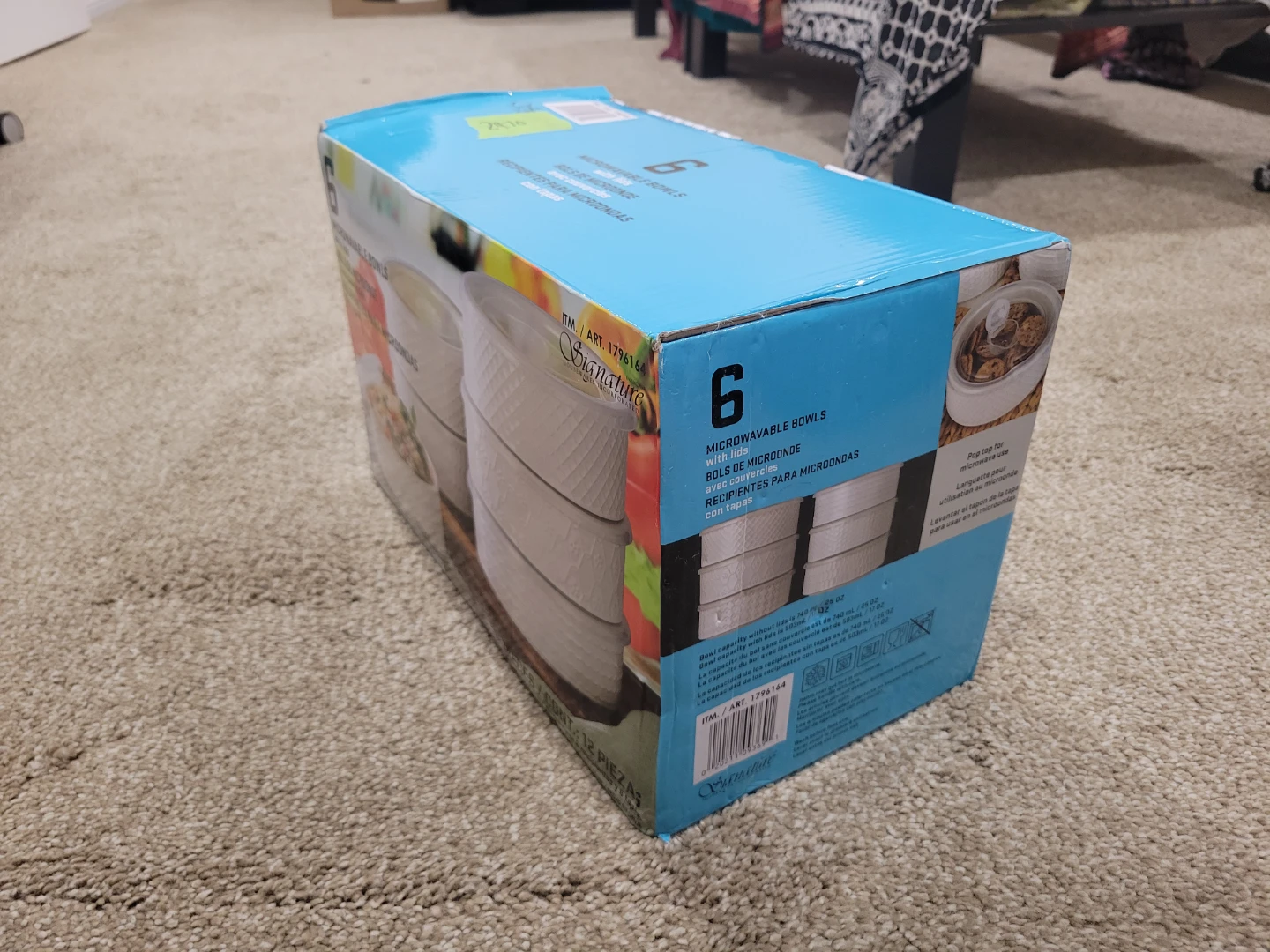 Signature 6 Microwaveable Bowls with Lids