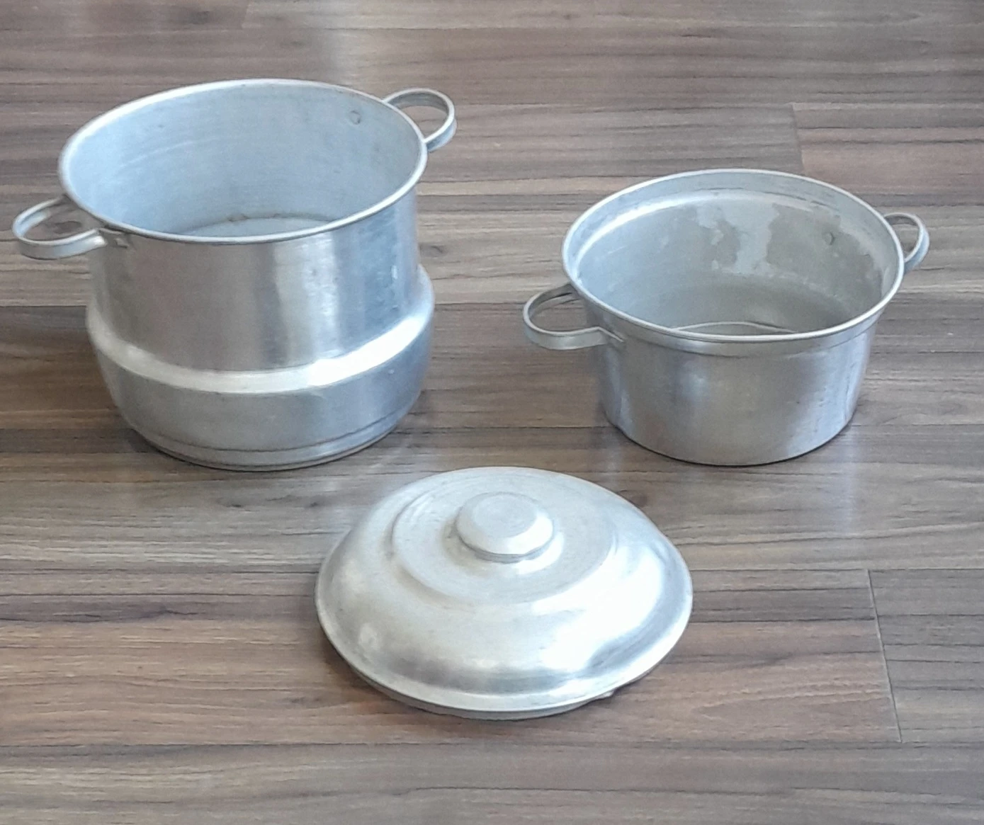 Aluminum Steamer Pot with Lid