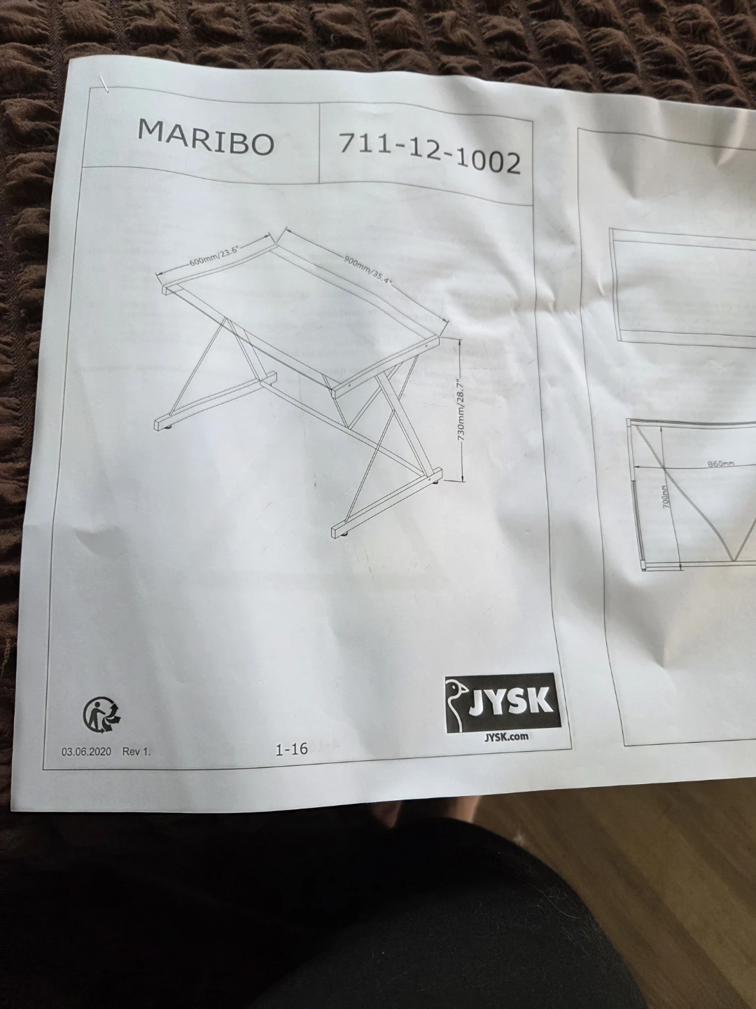 JYSK MARIBO Table - photo 4