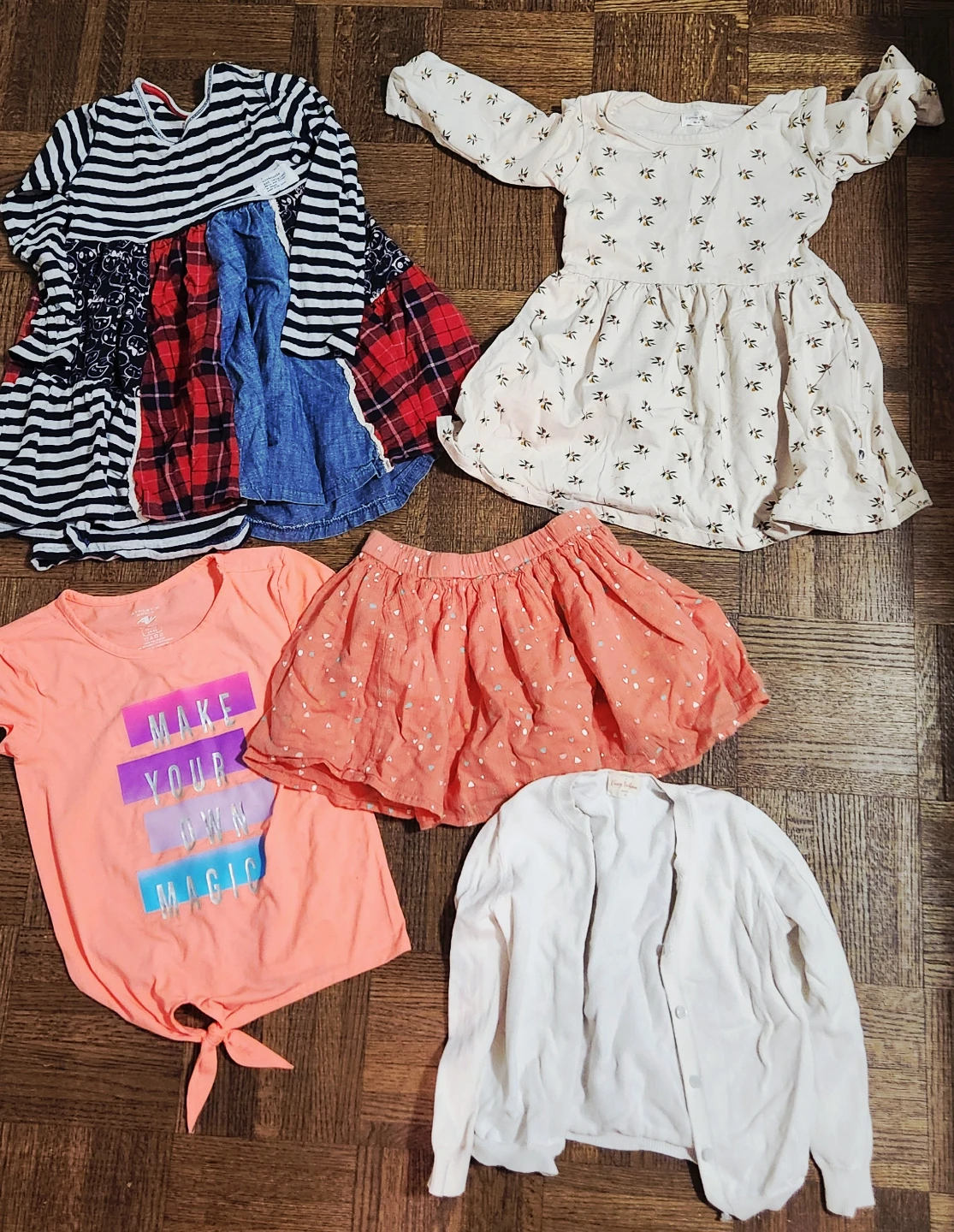 Branded girls clothes size 4