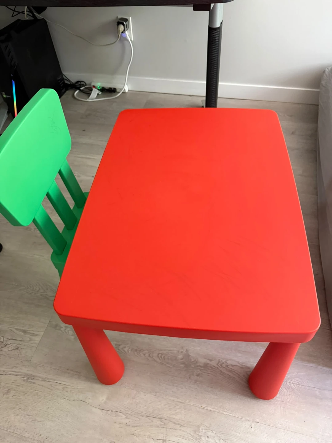 IKEA MAMMUT Children’s Table & Chair Set - photo 3