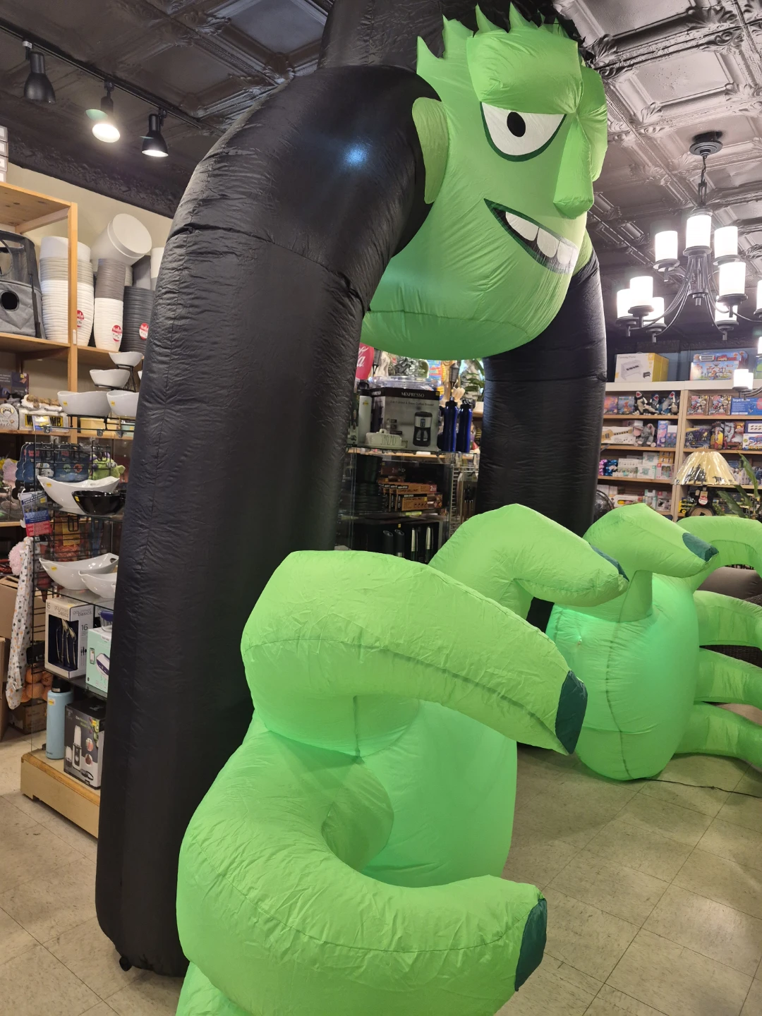 New Halloween 10ft tall Inflatable Monster Archway Decoration