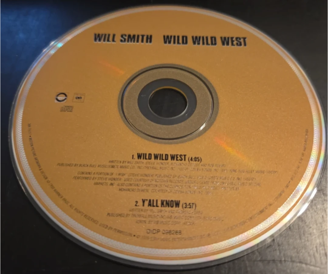 Will Smith Wild Wild West CD Single Only