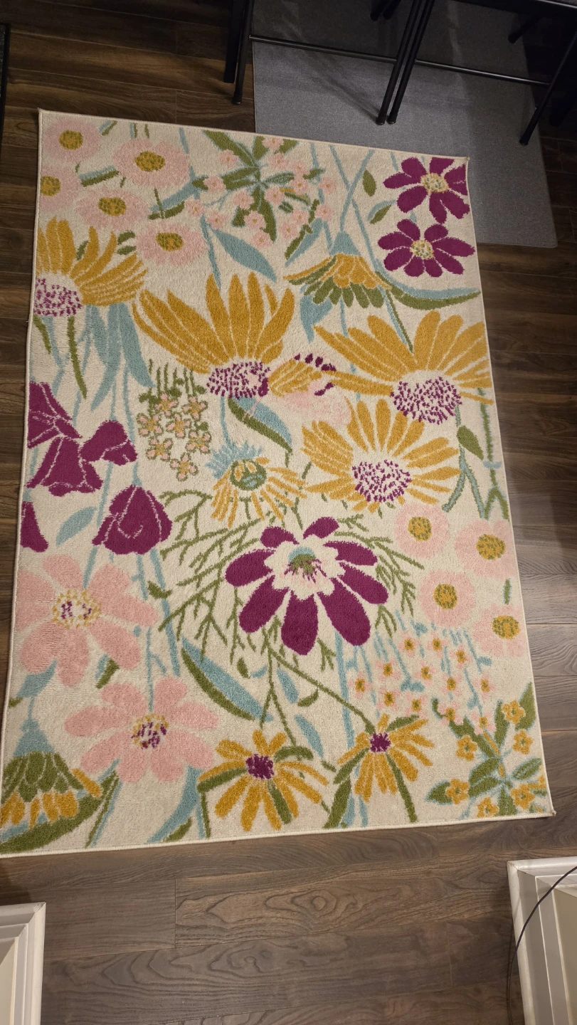 Rug 4' x 6'- floral collection