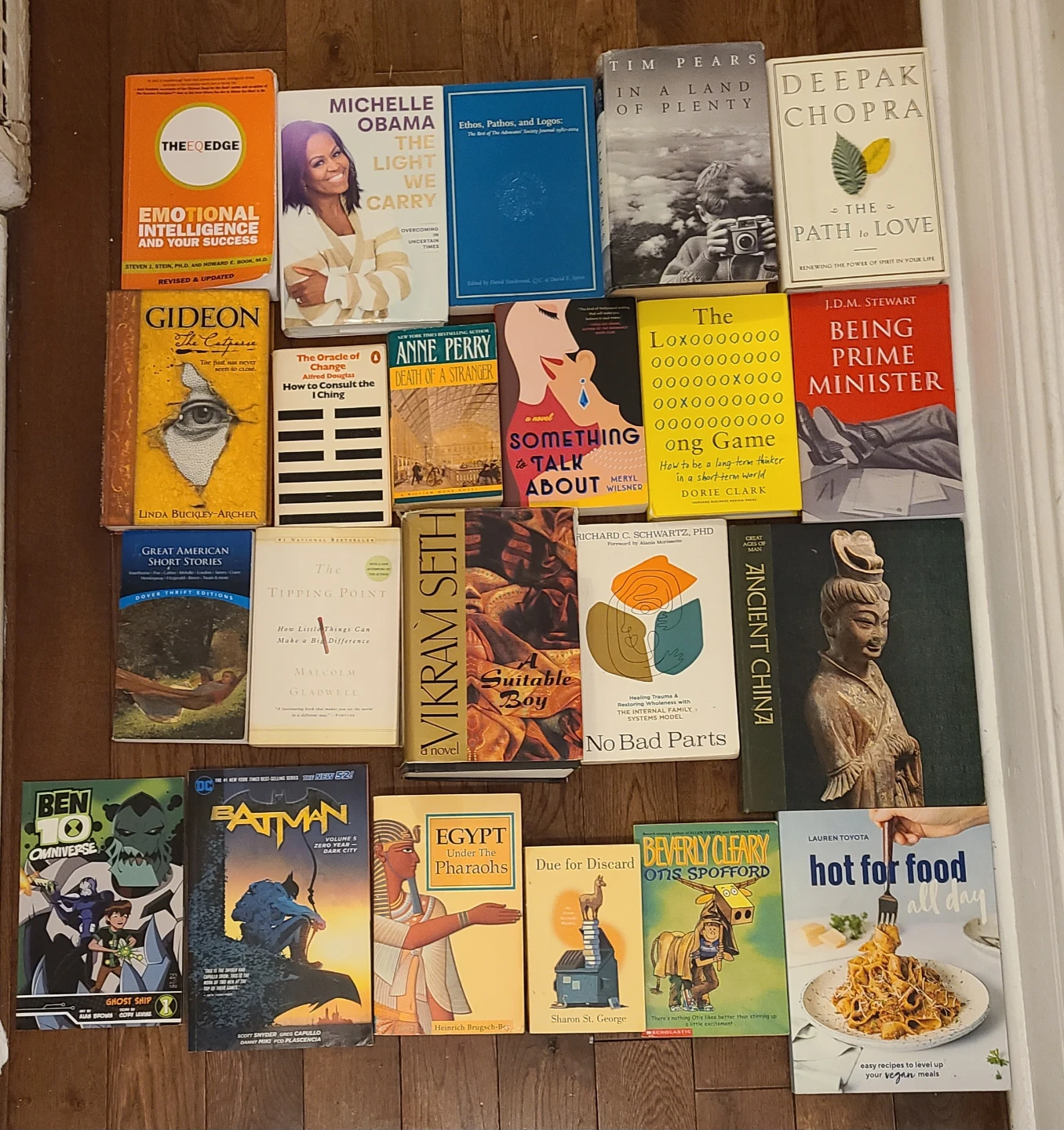 Moving sale - Assorted books
