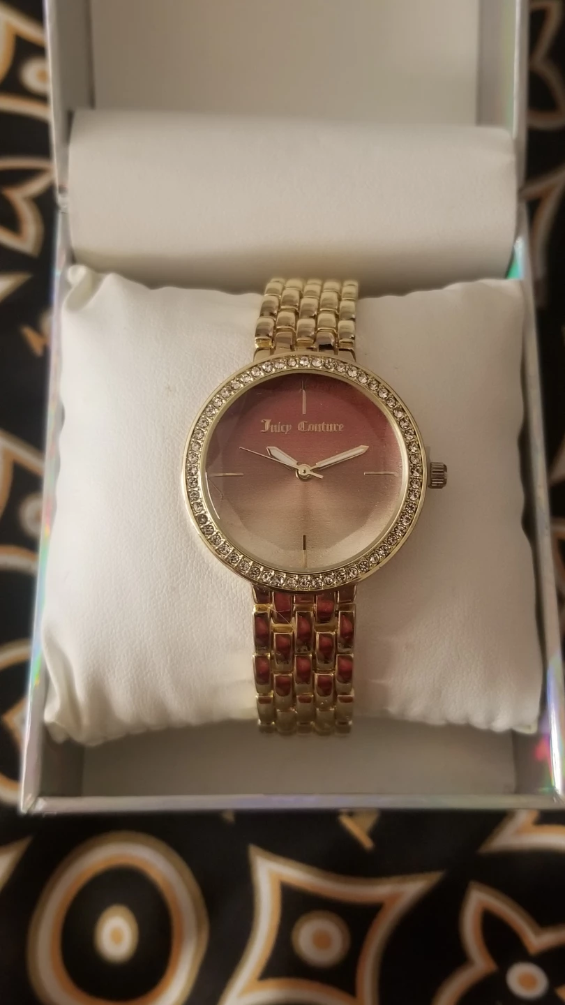 Juicy Couture Black Label Rose Gold Pink Dial Watch - photo 4