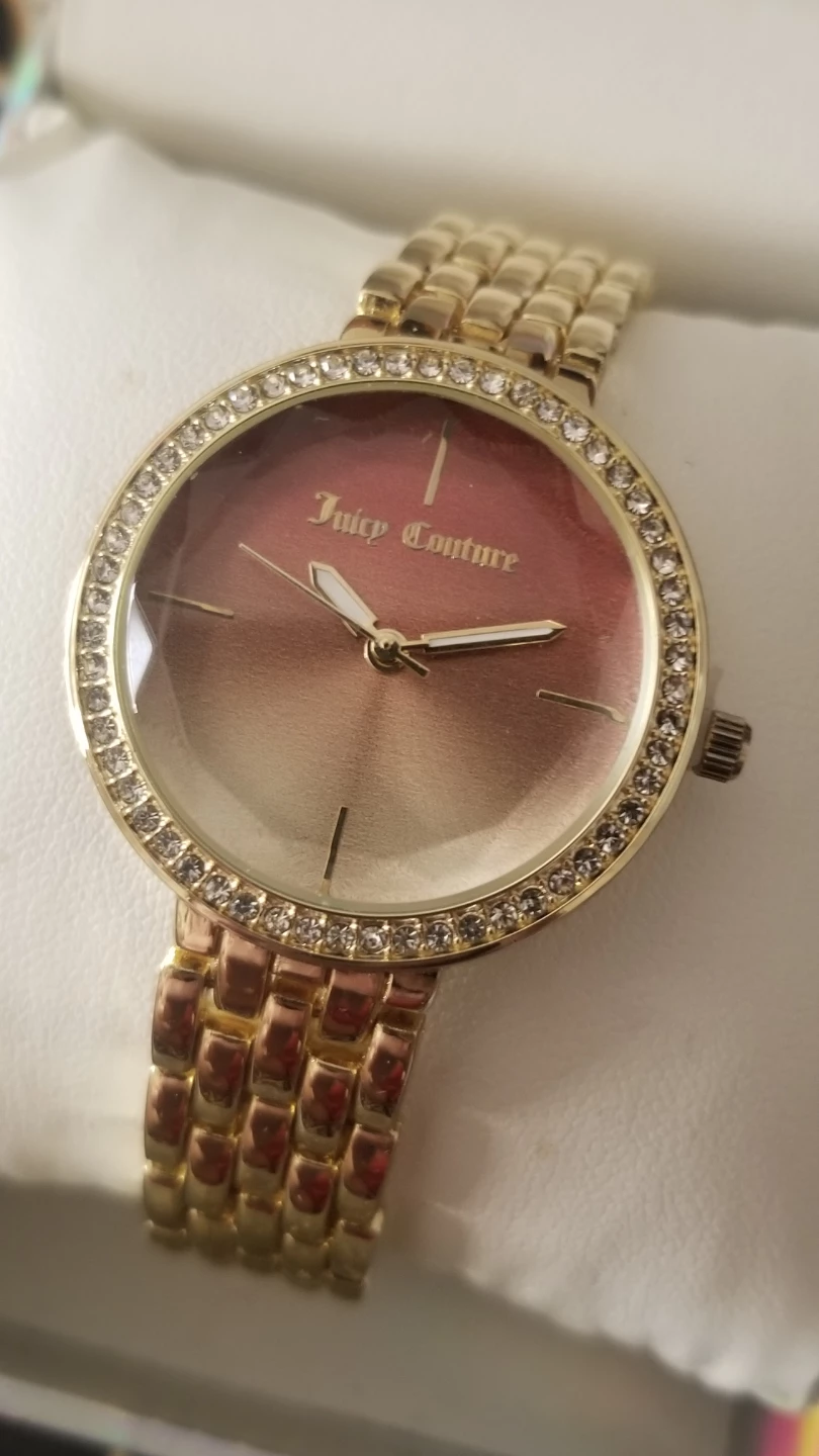 Juicy Couture Black Label Rose Gold Pink Dial Watch - photo 5
