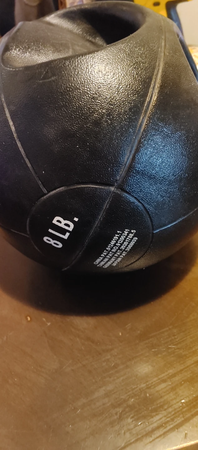 Gaiam 8 lb Medicine Ball - photo 2