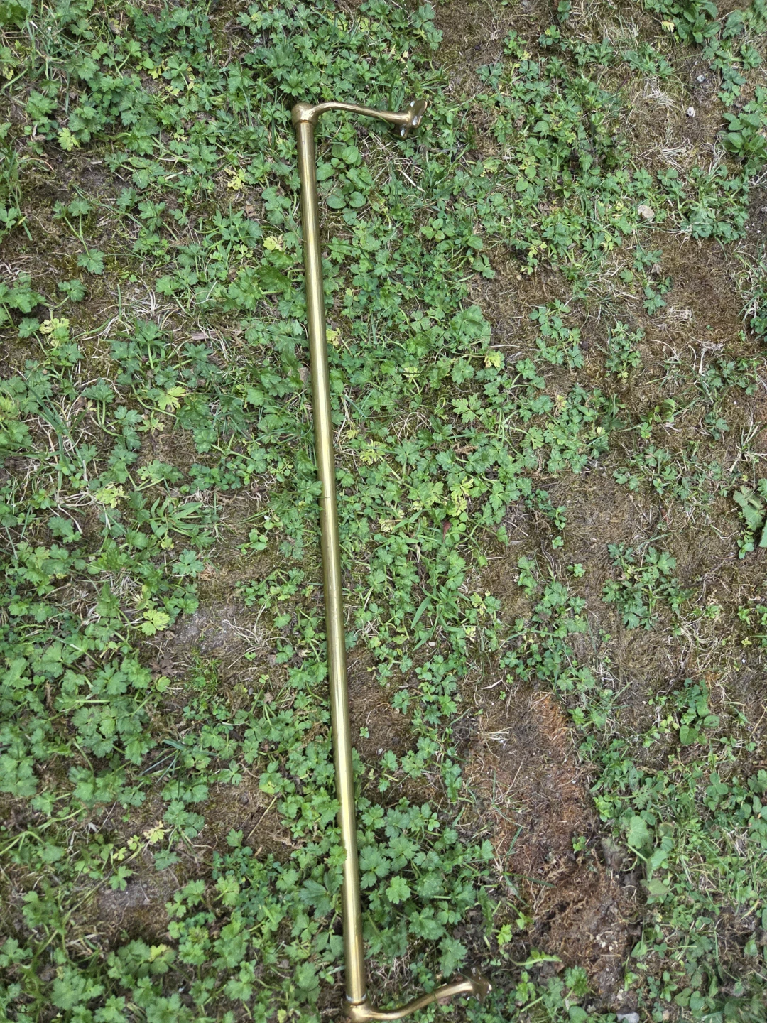 Brass Shepherd's Hook Garden Tool
