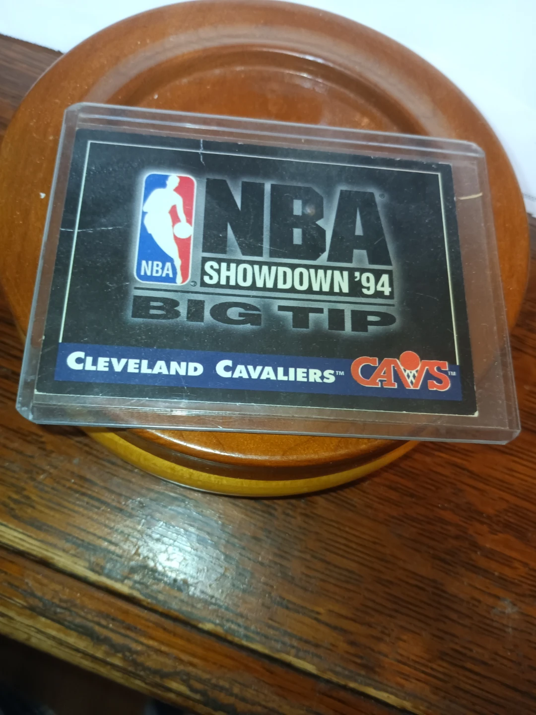 NBA Showdown '94 Big Tip Game Hints Card